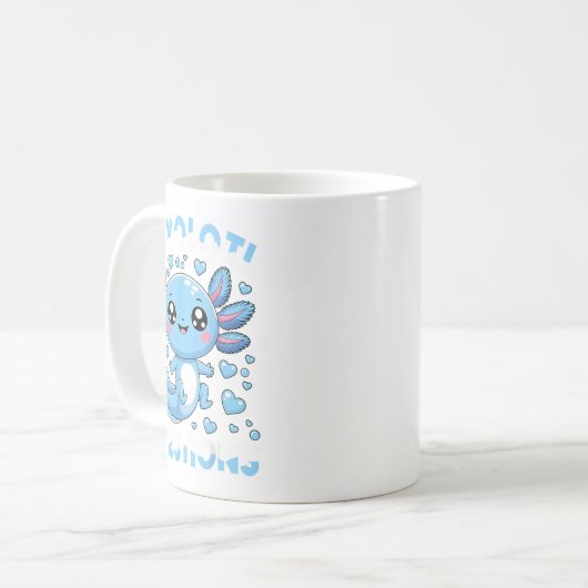 Mug I Axolotl Questions Chemise Enfants Axolotl Noël (Devant gauche)