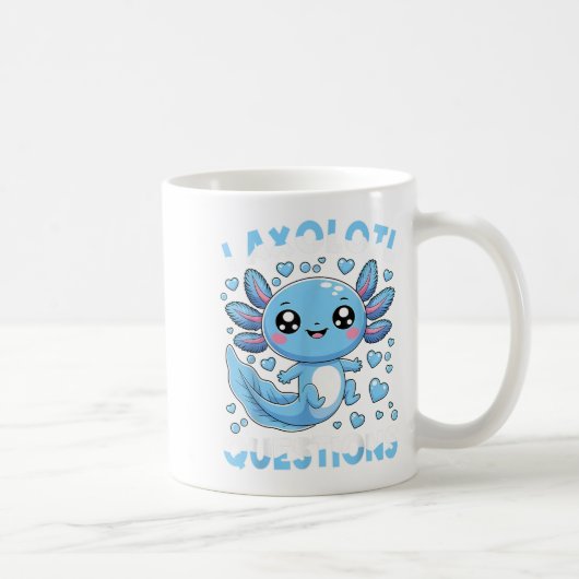 Mug I Axolotl Questions Chemise Enfants Axolotl Noël (Droite)
