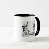 Mug I Balli de Spessanei, ou Le Grande Chasse (Devant droit)