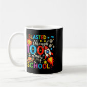 Mug I Blasted Through 100 Days Of School Celebration (Gauche)