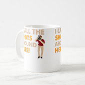 Mug I Call The Shots Around Here Funny Photography T S (Devant gauche)