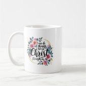Mug I Can Do All Things Through Christ  (Gauche)