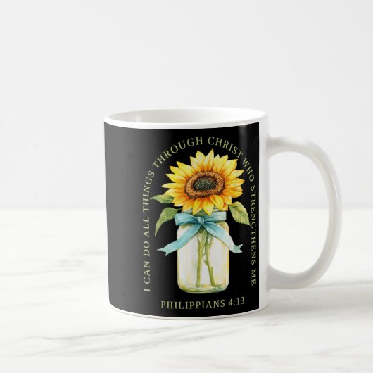 Mug I Can Do All Things Through Christ Who Strengthens (Droite)