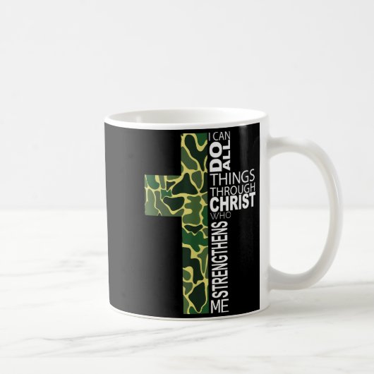 Mug I Can Do All Things Through Christ Who Strengthens (Droite)