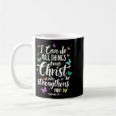 Mug I Can Do All Things Through Christ Who Strengthens (Gauche)