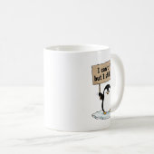 Mug “I can’t fly but I still try” cute penguin (Devant droit)