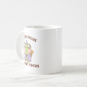 Mug I Cannot Focus Funny Adhd Sitive Frog (Devant gauche)