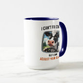 Mug I Can't Fix Crazy but I Adjust Your Glasses (Devant droit)