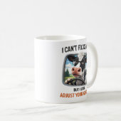Mug I Can't Fix Crazy but I Adjust Your Glasses (Devant droit)