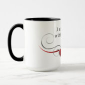 Mug I can't live without you (Gauche)