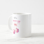 Mug I Cherryish You Funny Cherry Pun personnalisable (Devant gauche)