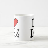 Mug I chiens de coeur (Centre)