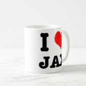 MUG I COEUR (AMOUR) JAX (Devant droit)