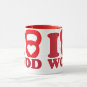Mug I coeur (amour) WOD - (Centre)