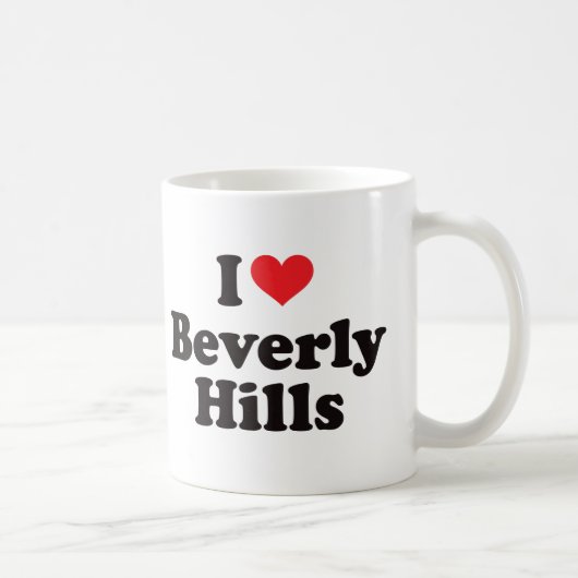 Mug I coeur Beverly Hills (Droite)