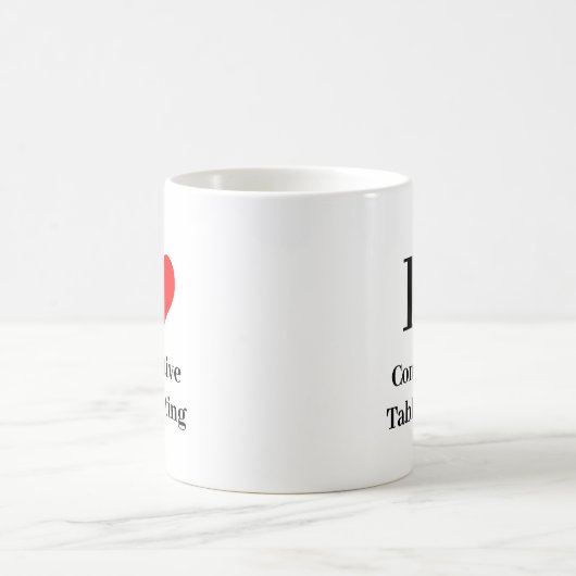 Mug I coeur Concurrence Table Set (Centre)