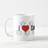 Mug I (coeur) Cotons de Tulears (Gauche)