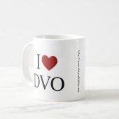 Mug I coeur DVO (Devant gauche)