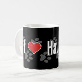 Mug I (coeur) Havanese (Devant gauche)