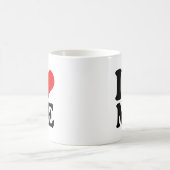 Mug I coeur je (Centre)