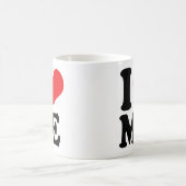 Mug I coeur je (Centre)