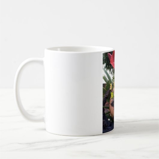 Mug I (Coeur) Kenya Buffalo Patch/Print (Gauche)