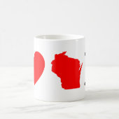 Mug I coeur le Wisconsin 14 (Centre)