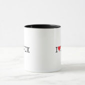 Mug I coeur Linux 2 (Centre)