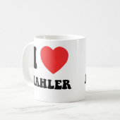Mug I coeur Mahler (Devant gauche)