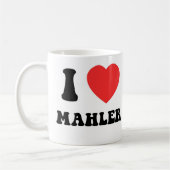 Mug I coeur Mahler (Gauche)