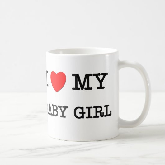 Mug I coeur mon BÉBÉ (Droite)