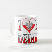 Mug I coeur mon Dziadzia (Devant gauche)