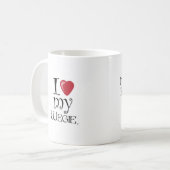 Mug I coeur mon Wegie (Devant gauche)