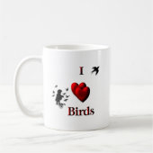 Mug I Coeur Oiseaux (Gauche)