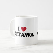 Mug I coeur Ottawa Canada (Devant gauche)
