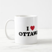Mug I coeur Ottawa Canada (Gauche)