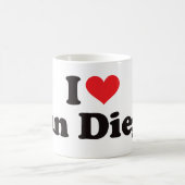 Mug I coeur San Diego (Centre)