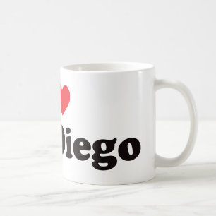 Mug I coeur San Diego
