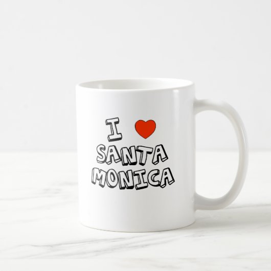Mug I coeur Santa Monica (Droite)