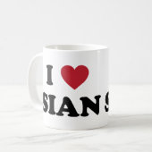 Mug I coeur Si-ngan Chine (Devant gauche)