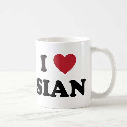 Mug I coeur Si-ngan Chine (Droite)
