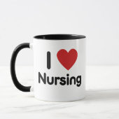 Mug I coeur Soins infirmiers (Gauche)