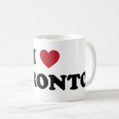 Mug I coeur Toronto Canada (Devant droit)