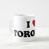 Mug I coeur Toronto Canada (Devant gauche)