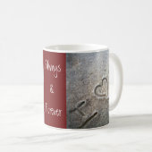 Mug I coeur U (Devant droit)