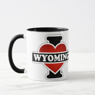 Mug I coeur Wyoming