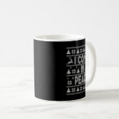 Mug I Come In Peace Couple Matching Ugly Christmas Swe (Devant droit)