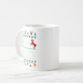 Mug I Come In Peace - I'm Peace Xmas Matching Couples  (Devant gauche)