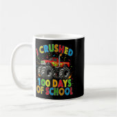 Mug I Crushed 100 Days Of School Monster Truck 100 Day (Gauche)