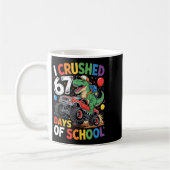Mug I Crushed 67 Days Of School Funny Six Seven 6 7 Me (Gauche)